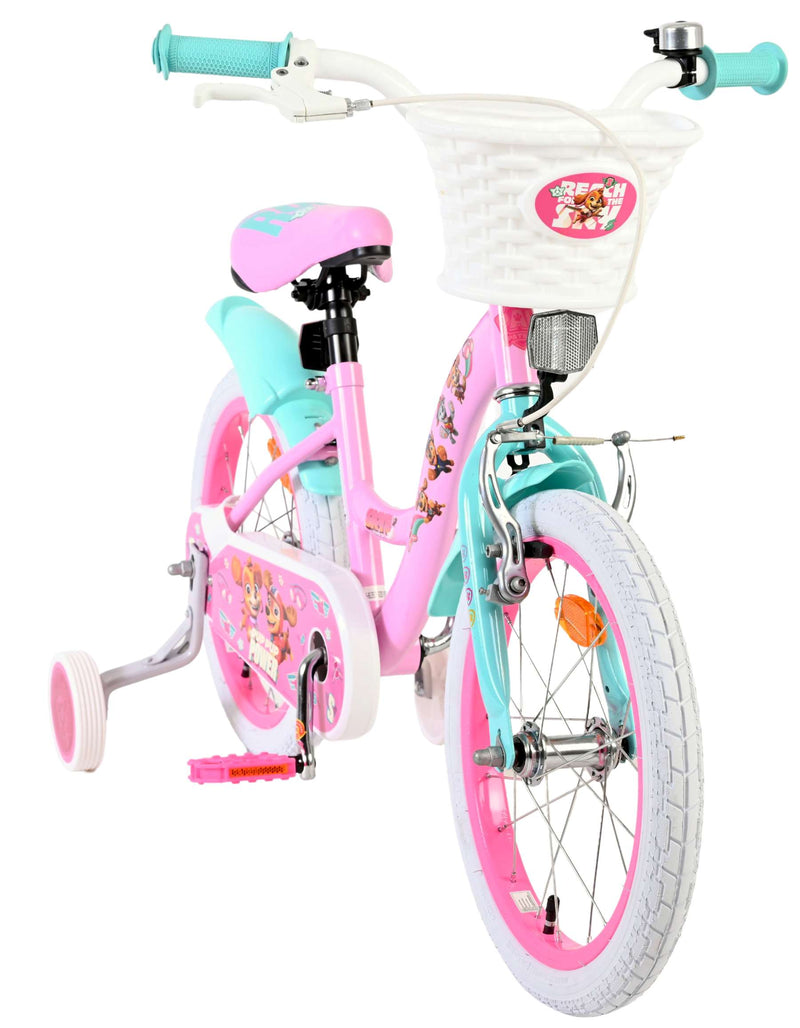 Load image into Gallery viewer, Paw patrol kinderfiets - meisjes - 16 inch - roze
