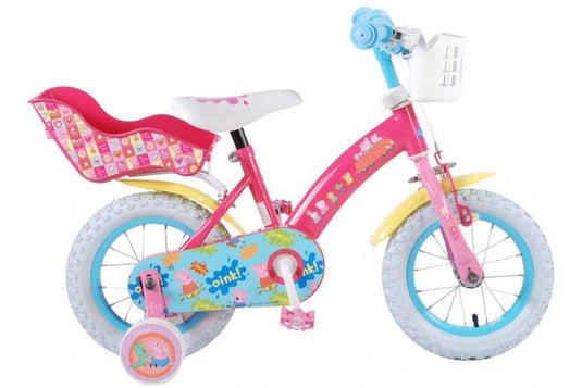 Peppa Pig Kinderfiets Meisjes 12 inch Roze
