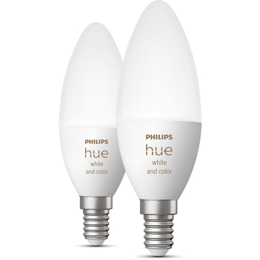 Philips Hue Hue Losse kaarslamp E14 White color 2-pack