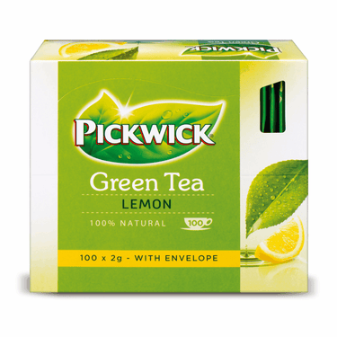 Pickwick groene thee lemon 100 zakjes
