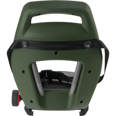 rear bicycle seat 6+ Junior Seat army green/black 4-piece