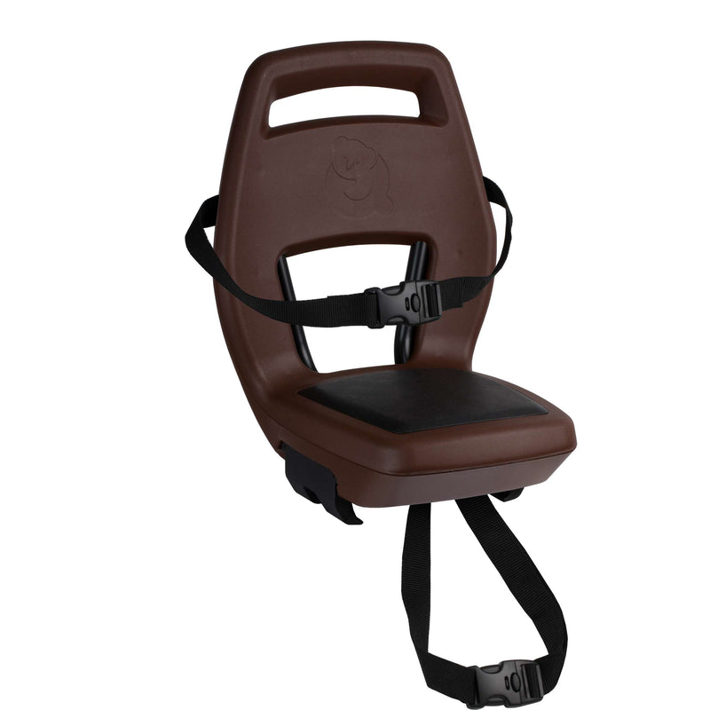 Load image into Gallery viewer, Qibbel achterzitje junior 6+ drager bev. bruin zwart
