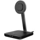 Quad lock dual desktop wireless charger