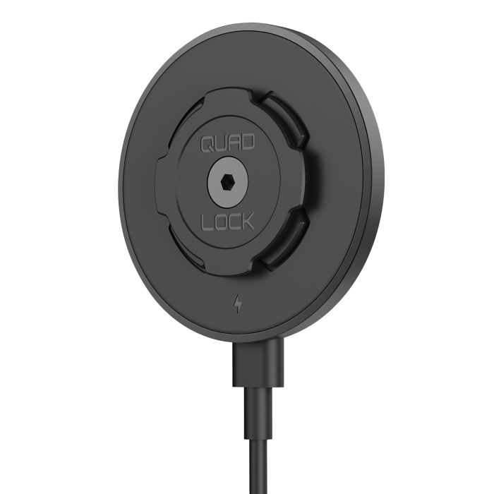 Load image into Gallery viewer, Quad lock wireless charging head for car desk
