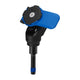 Quad lock motorcycle handlebar clamp mount