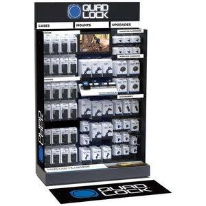 Quad lock shop in shop display