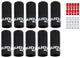 Quaxar outer caps sealed (10 pieces)