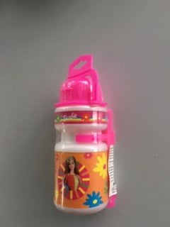 Barbie children's water bottle + holder