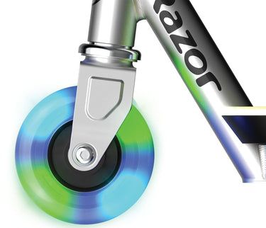 Razor color rave blast - elektrische step - grijs - lithium accu - led verlichting - opvouwbaar - tot 100 kg - vanaf 8 jaar