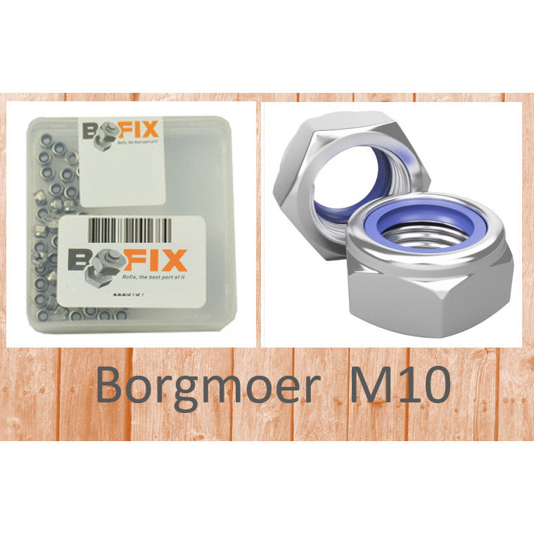 Bofix 222310 Locknut M10 p/25