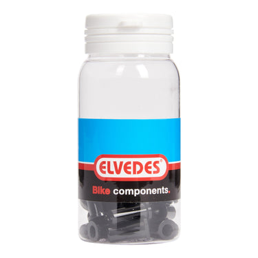 Elvedes pot kabelhoedjes 5mm | open | alu | per 25st