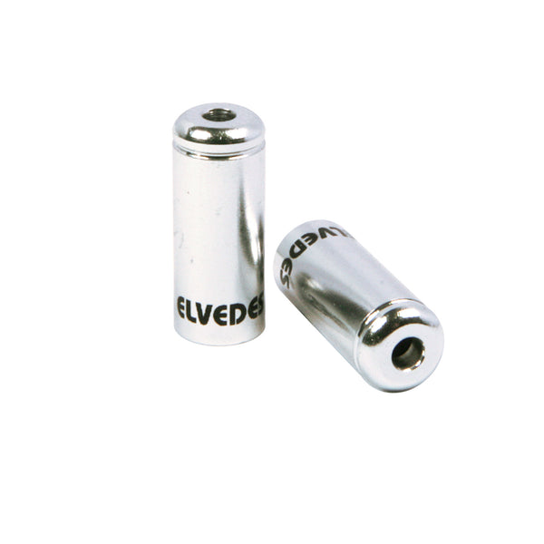 Elvedes cable cap 5mm sealed silver (50x) alum. ELV2012001