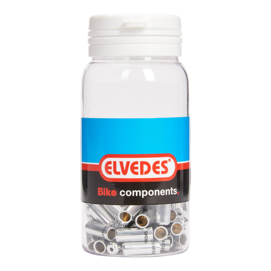 Elvedes kabelhoedje 4,2mm seal zilver (50x) alum. elv2012007