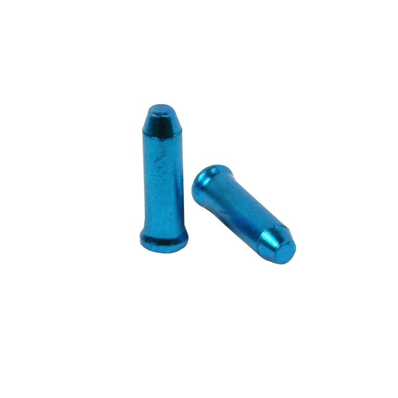 Afbeelding laden in galerijviewer, Elvedes antirafeldopjes 2,3mm blauw (500x) alum. elv2012014
