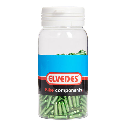 Elvedes antirafeldopjes 2,3mm groen (500x) alum. elv2012016