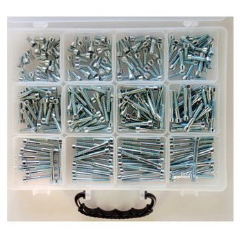 Bofix 214691 Box assortment 12 compartments Allen screws galvanized