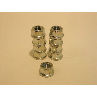 Bofix achterasmoer m16x1 borgring staal (10st)