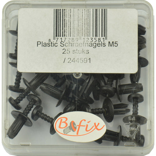 Bofix 244591 schroefnagel plastic m5 p 25