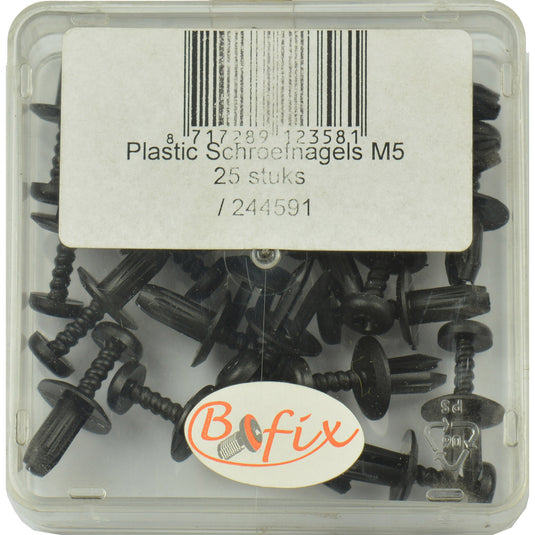 Bofix 244591 schroefnagel plastic m5 p 25