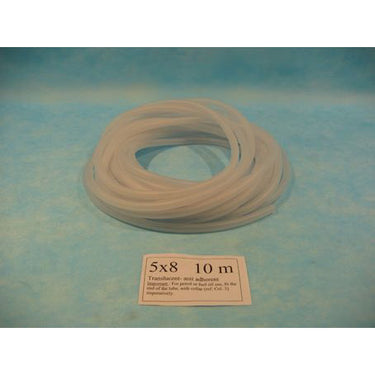 Bicy-fill benzineslang 5-8mm pvc p 10 meter transparant