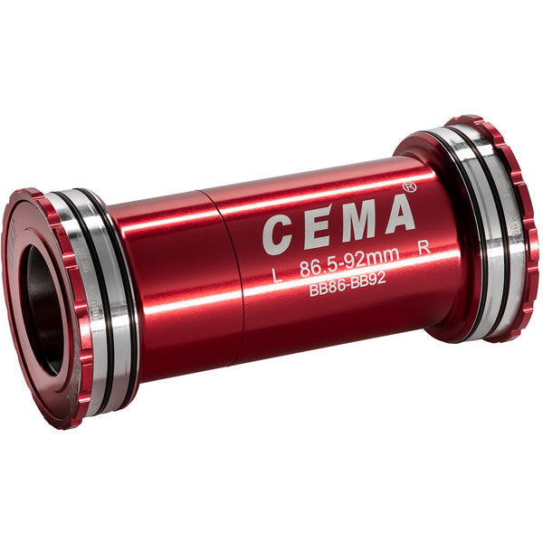 CEMA Bracketas BB86-BB92 Int. Shimano-Keramisch-Rood