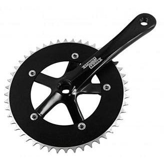 Sturmey archer crankstel zwart 1 8 44t 170mm fct24 (sa)