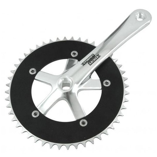 Sturmeyarcher sturmey archer crankstel zilv. 1 8 48t 170mm fct28 (sa)