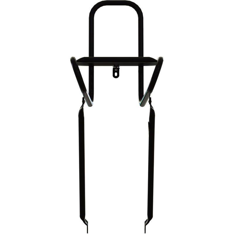 Load image into Gallery viewer, Steco voordrager smooth 25cm kroonbout mat zwart

