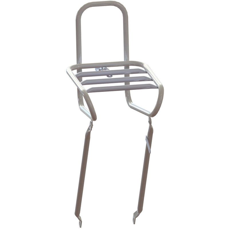 Load image into Gallery viewer, Steco smooth voordrager 25cm kroonboutmontage wit
