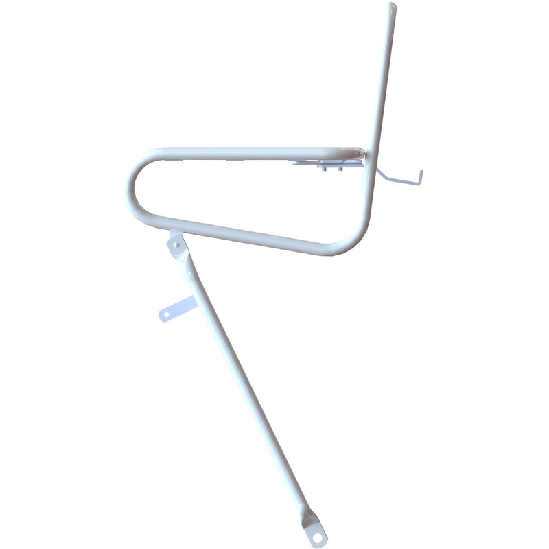 Load image into Gallery viewer, Steco smooth voordrager 25cm kroonboutmontage wit
