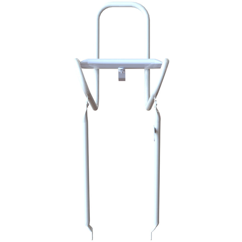 Load image into Gallery viewer, Steco smooth voordrager 25cm kroonboutmontage wit
