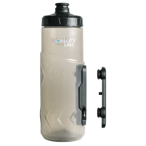 SKS Water Bottle With Holder | Plastic | 600 Milliliters | Black