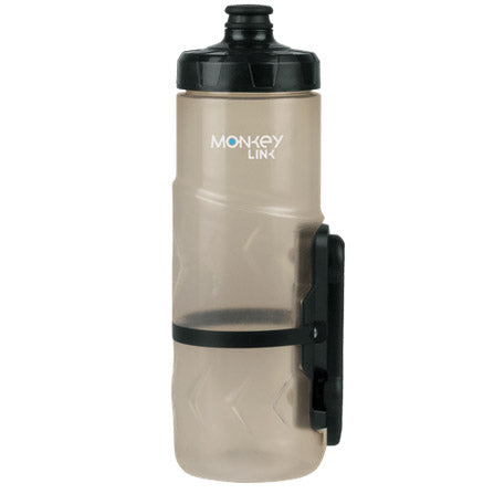 SKS Water Bottle With Holder | Plastic | 600 Milliliters | Black