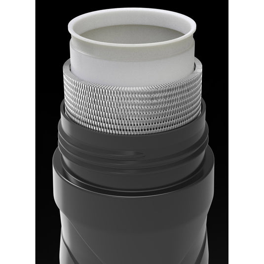Polisport Bidon Thermal T500 500ml white-red