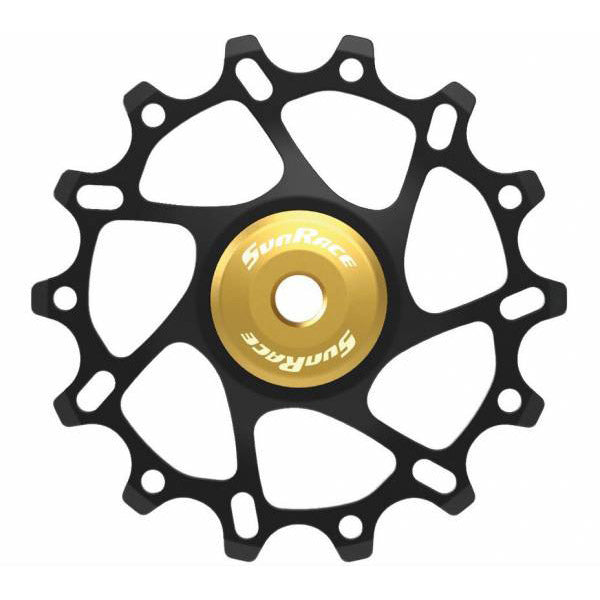 SunRace Derailleur Wheel 14T SP864-HC Alloy Gold