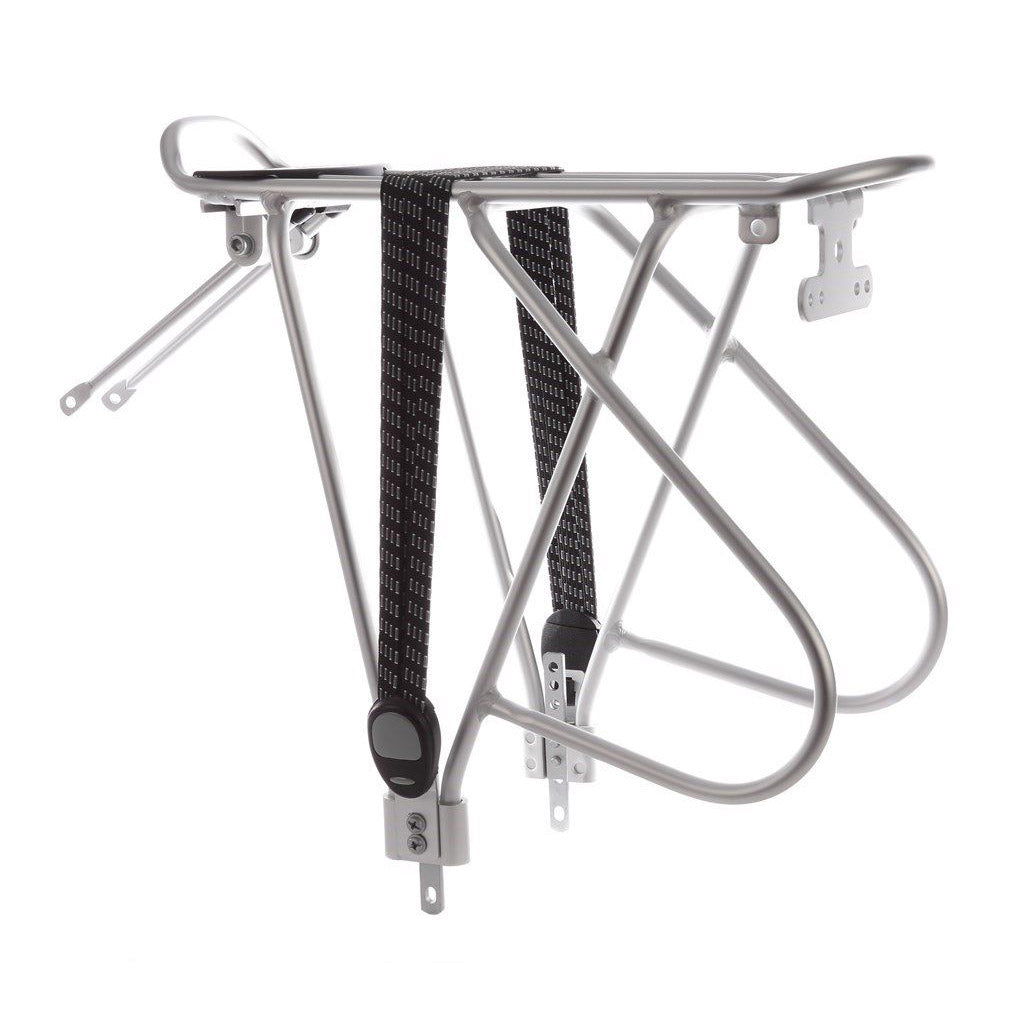 Massload rear carrier alu with spider binder, silver