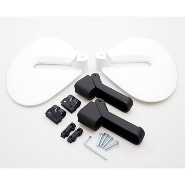 Protectiekit en voetrusten Guppy Junior - wit