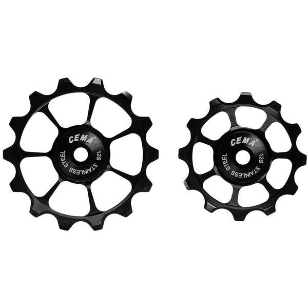 Cema derailleurwieltjes keramisch sram axs 12v zwart