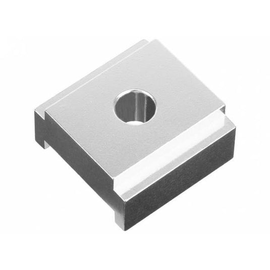 Ergotec verlengplaat tbv middenstandaard +bout zilver