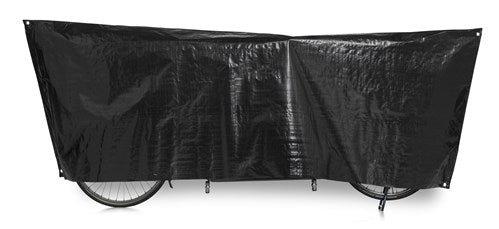 bicycle protection cover Tandem 300 x 110 cm black