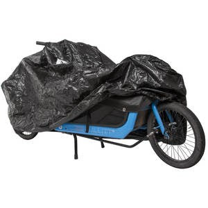Afbeelding laden in galerijviewer, M-Wave Fietsbeschermhoes Cargo 280 x 135 cm zwart
