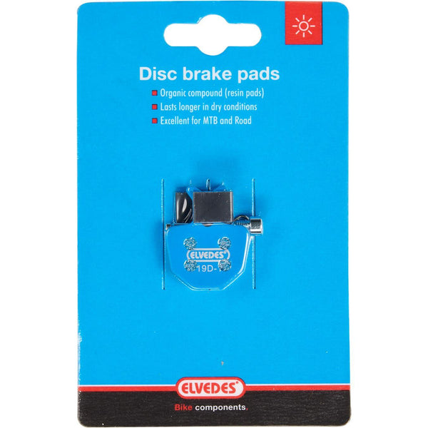 Disc brake pad set Elvedes Organic Formula Oro (K18)