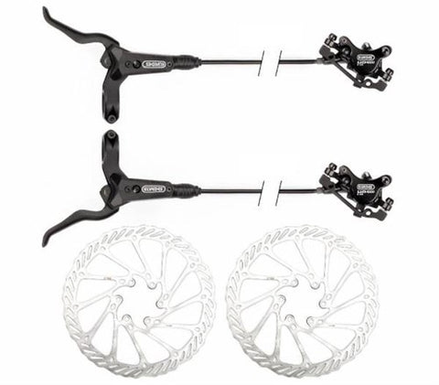 QB0605A Elvedes hydraulic disc brake set