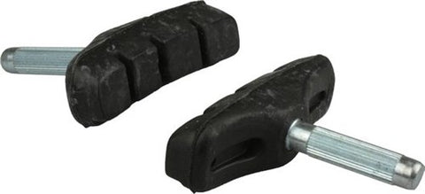 brake pads cantilever 61 x 17 mm black 2 pieces