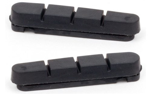 Load image into Gallery viewer, Road vervangings remschoenen Elvedes 55 mm voor Shimano cartridge V-brake (op kaart)
