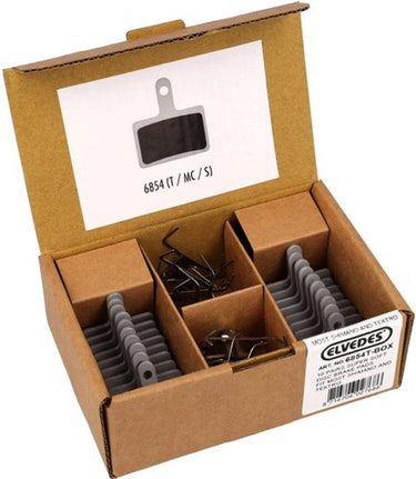 Elvedes schijfremblokset - shimano - organische compound (resin) - 10 paar