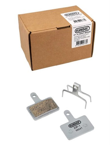 Elvedes rem ond. remblokset schijfrem 6854t model shimano 525 super soft ds a 25 stel