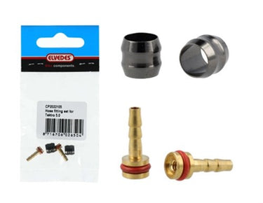 Elvedes aansluitset hydraulische slang tektro 5.0