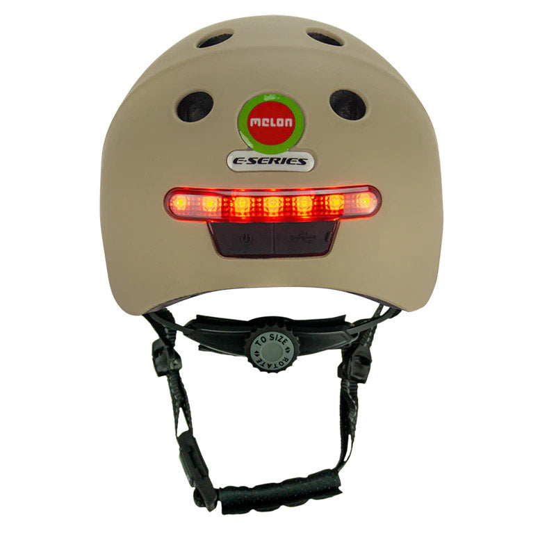 Load image into Gallery viewer, Melon helm met verlichting e-series moonlight xl-xxl
