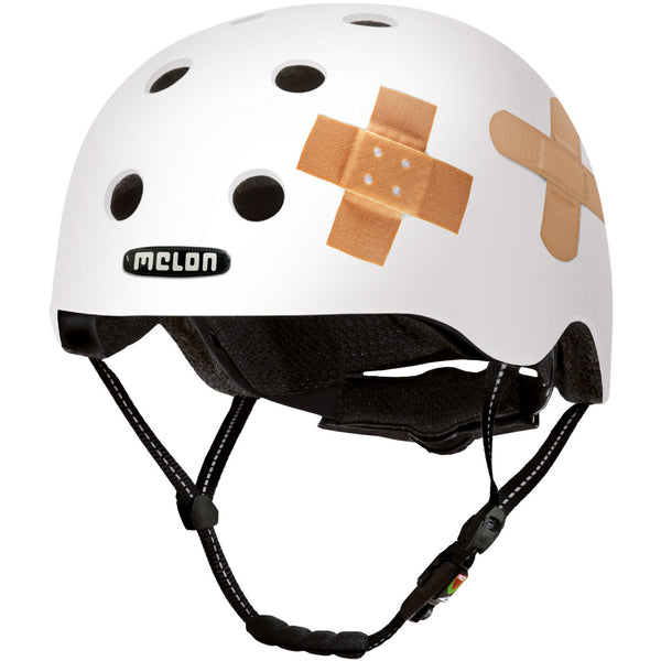 Melon helmet Plastered White ML (52-58cm) white